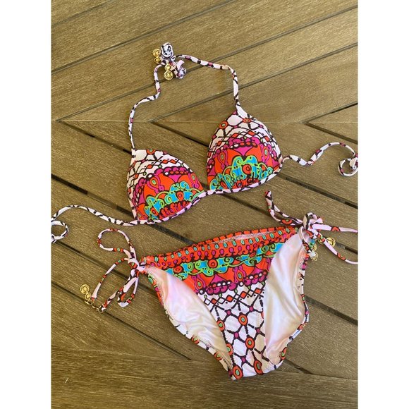 Trina Turk Venice Push Up Bikini Set 4 - Picture 7 of 12